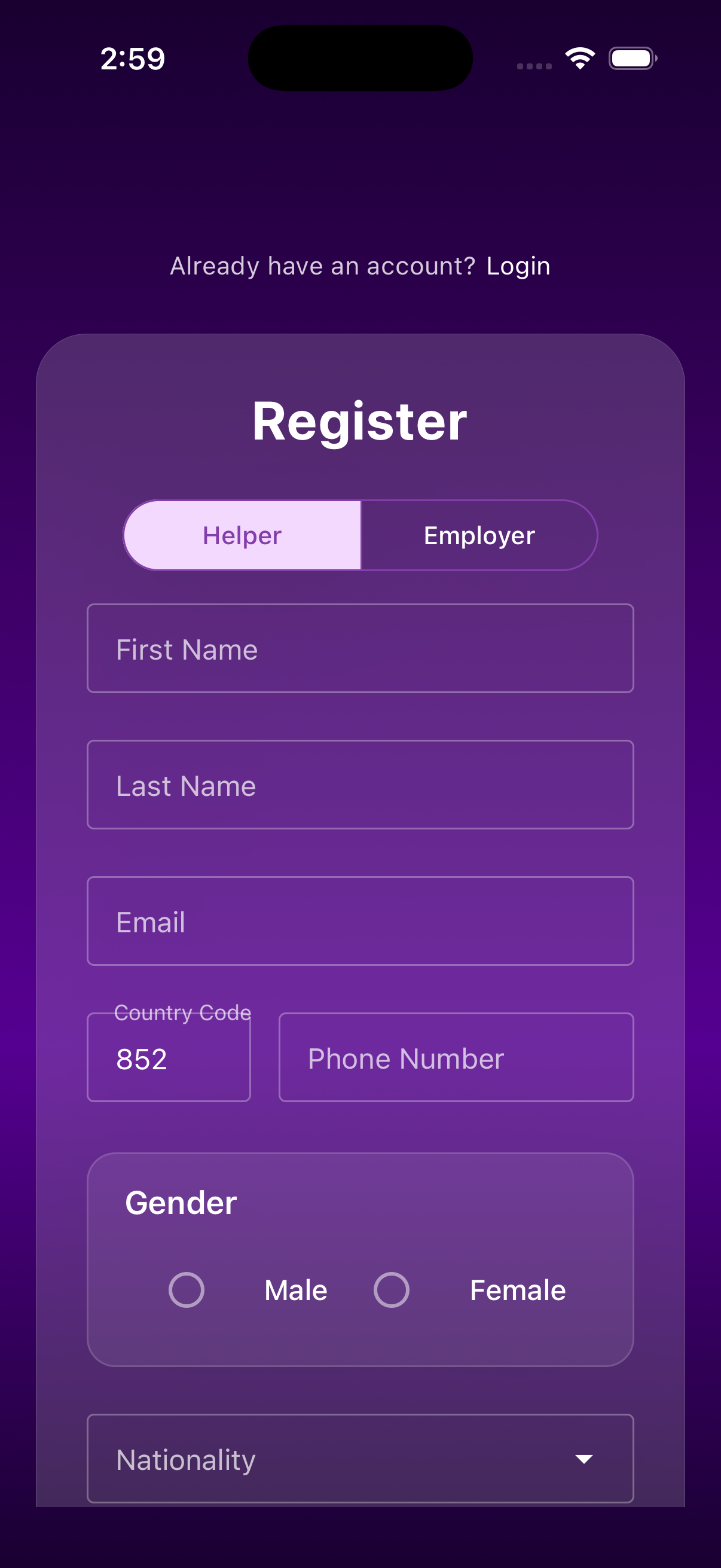 App screenshot 2